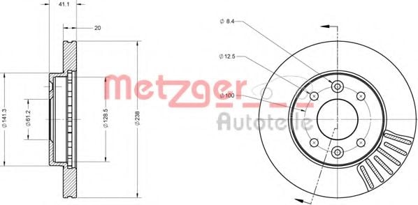 METZGER 6110071