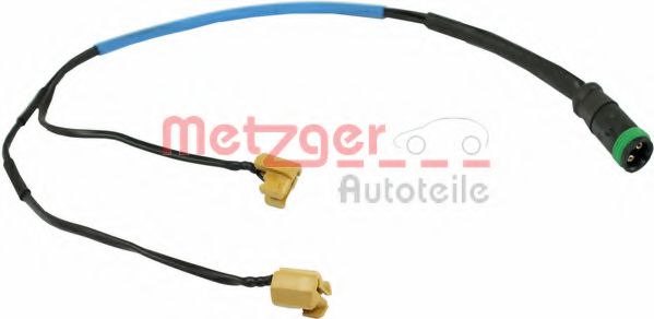 WK17-204 METZGER Warning Contact, brake pad wear