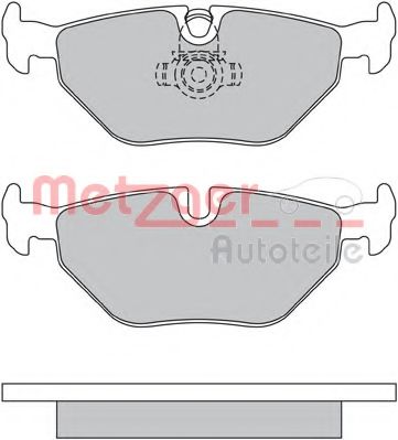 1170014 METZGER Brake Pad Set, disc brake