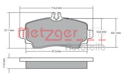 1170041 METZGER Alternator Regulator