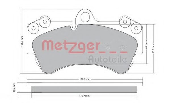 1170242 METZGER Relay, ABS