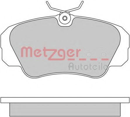 1170245 METZGER Brake Pad Set, disc brake