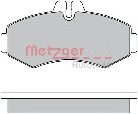 1170303 METZGER Brake Pad Set, disc brake