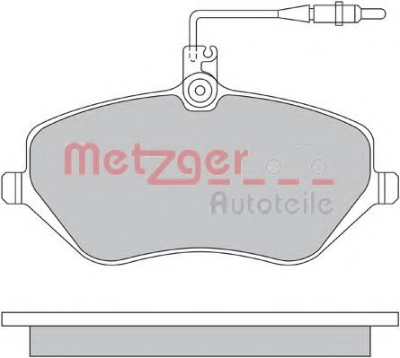1170346 METZGER Brake Pad Set, disc brake