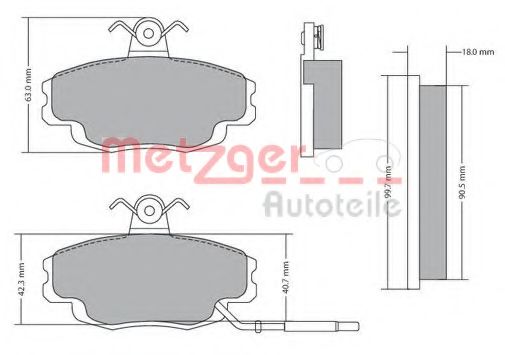 1170427 METZGER Electric Universal Parts Fuse Holder