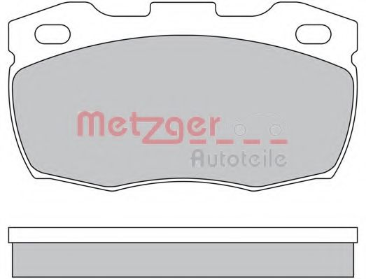 1170573 METZGER Brake Pad Set, disc brake