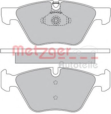 1170203 METZGER Brake System Brake Pad Set, disc brake