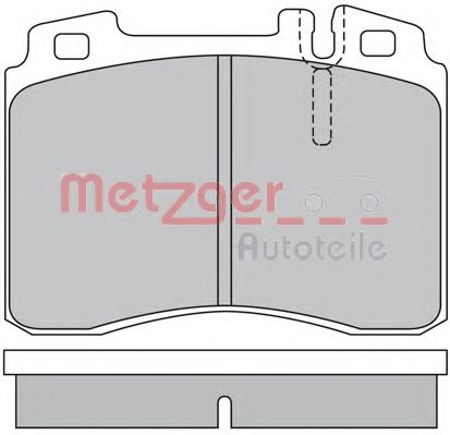 1170374 METZGER Brake System Brake Pad Set, disc brake