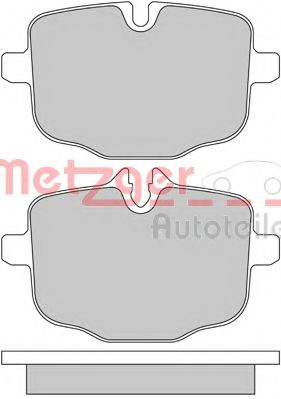 1170565 METZGER Brake Pad Set, disc brake