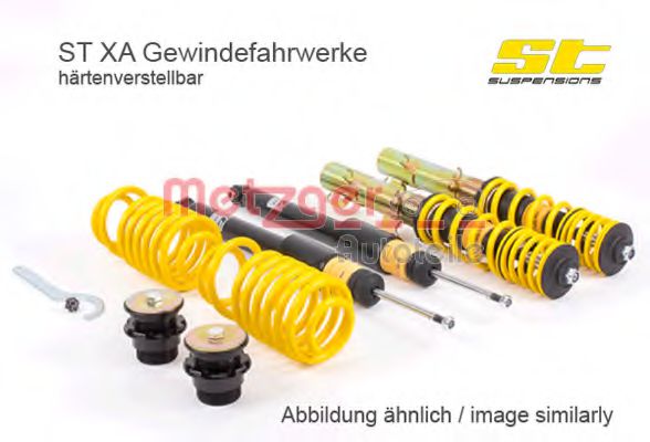 118280028 METZGER Suspension Kit, coil springs / shock absorbers