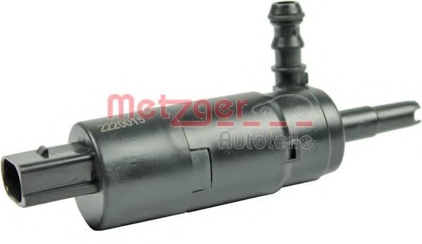 2220015 METZGER Water Pump, headlight cleaning