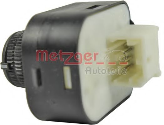 0916278 METZGER Switch, mirror adjustment