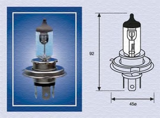 002176100000 MAGNETI MARELLI Bulb, worklight; Bulb, spotlight; Bulb, headlight; Bulb, fog light; Bulb, searchlight; Bulb