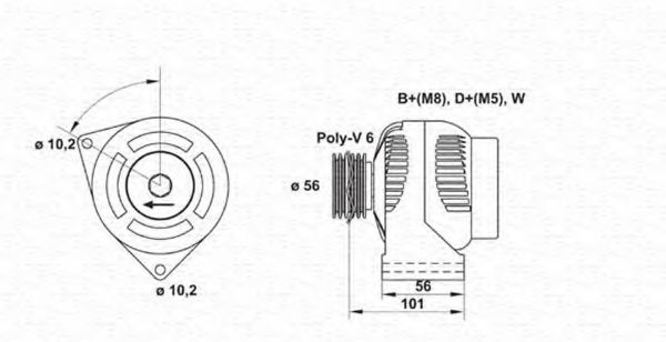 MAGNETI MARELLI 943 35 402 201 0