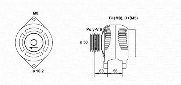 MAGNETI MARELLI 943 35 410 301 0