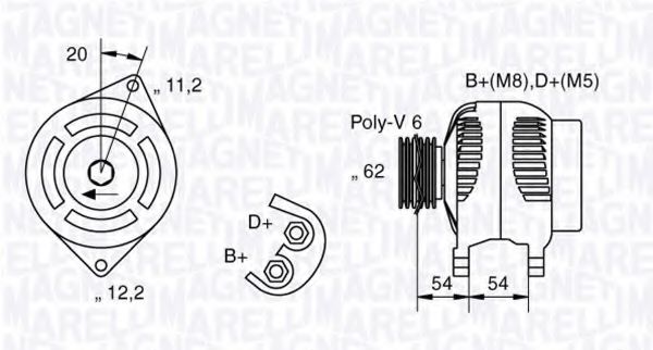MAGNETI MARELLI 063321802010