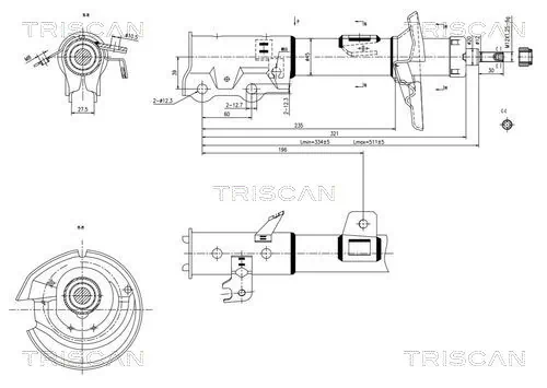 TRISCAN 8705 16111