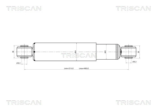 TRISCAN 8705 10205