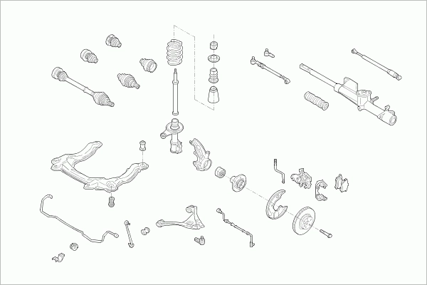 BOGE AUDI-80B3-FB003
