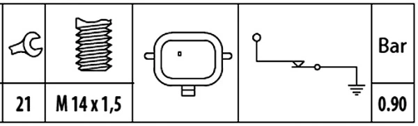 HELLA 6ZL 003 259-901