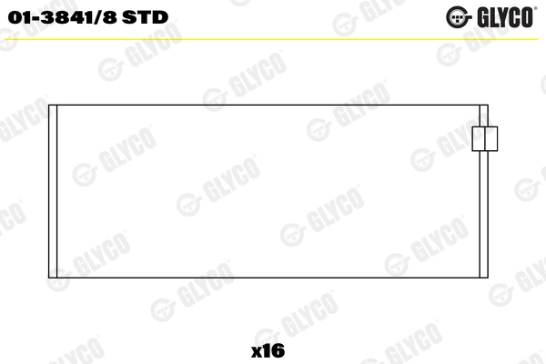 GLYCO 01-3841/8 STD