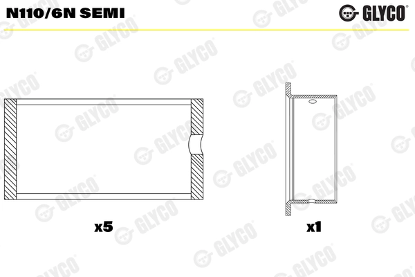 GLYCO N110/6N SEMI