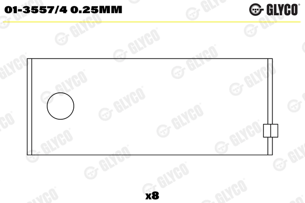 GLYCO 01-3557/4 0.25mm