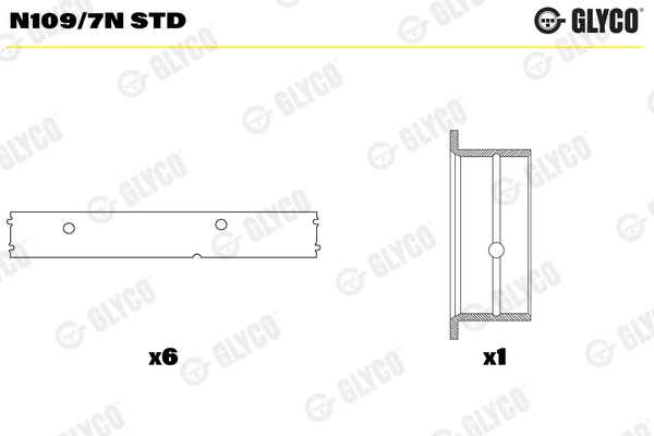 GLYCO N109/7N STD