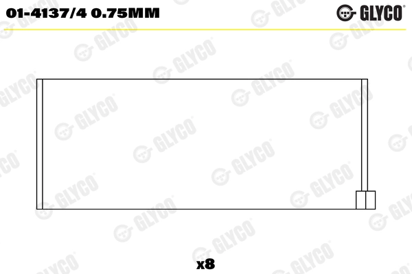 GLYCO 01-4137/4 0.75mm