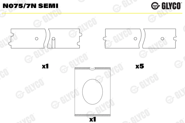 GLYCO N075/7N SEMI