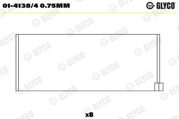 GLYCO 01-4138/4 0.75mm
