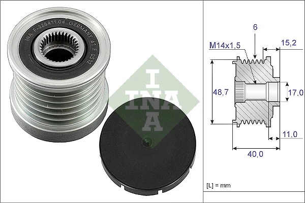 Schaeffler INA 535 0038 10