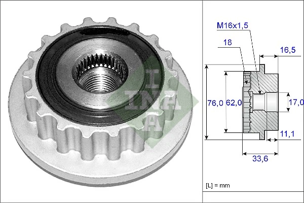 Schaeffler INA 535 0118 10