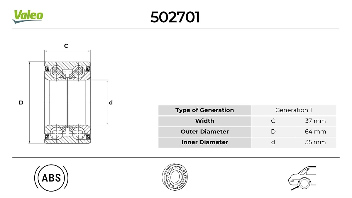 VALEO 502701