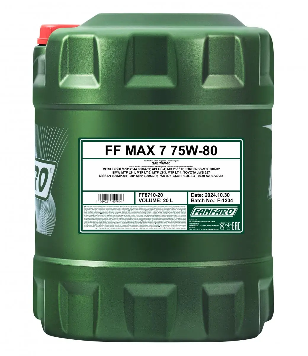 SCT - MANNOL FF8710-20
