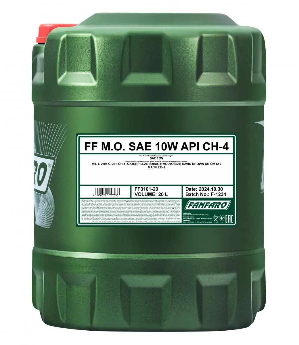 SCT - MANNOL FF3101-20