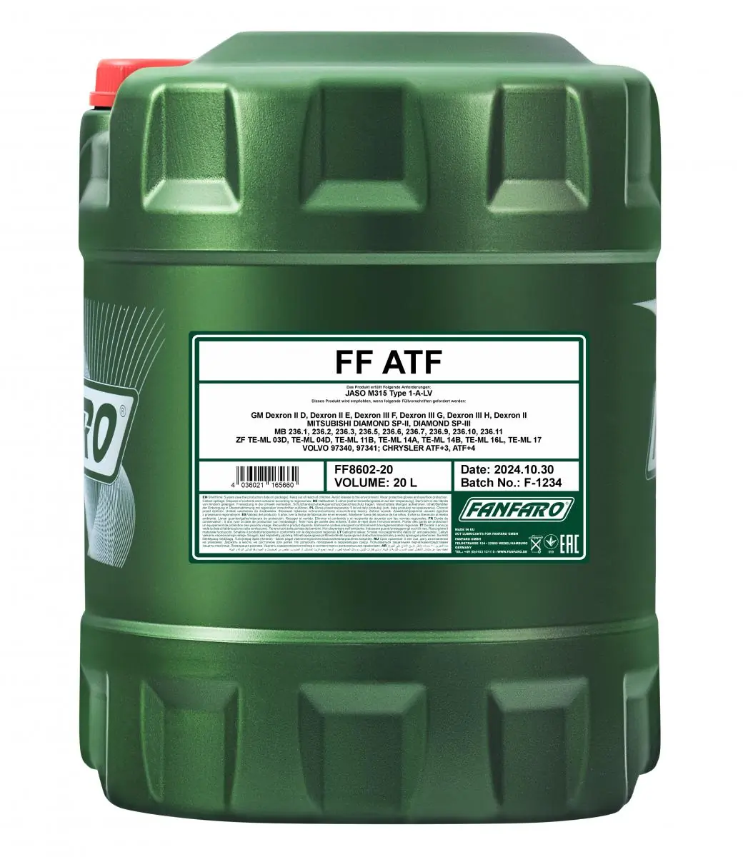 SCT - MANNOL FF8602-20
