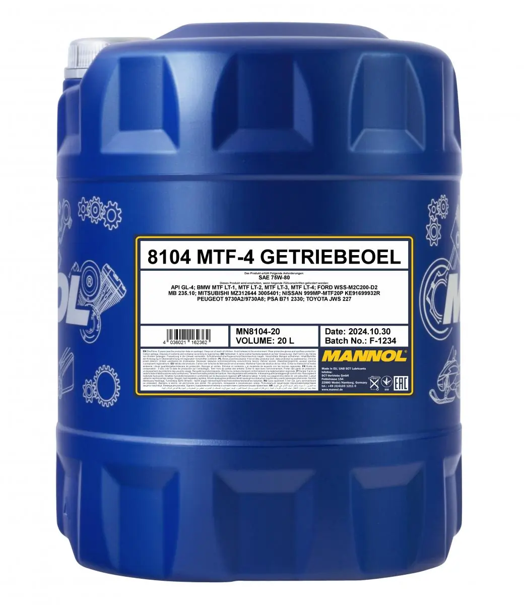 SCT - MANNOL MN8104-20