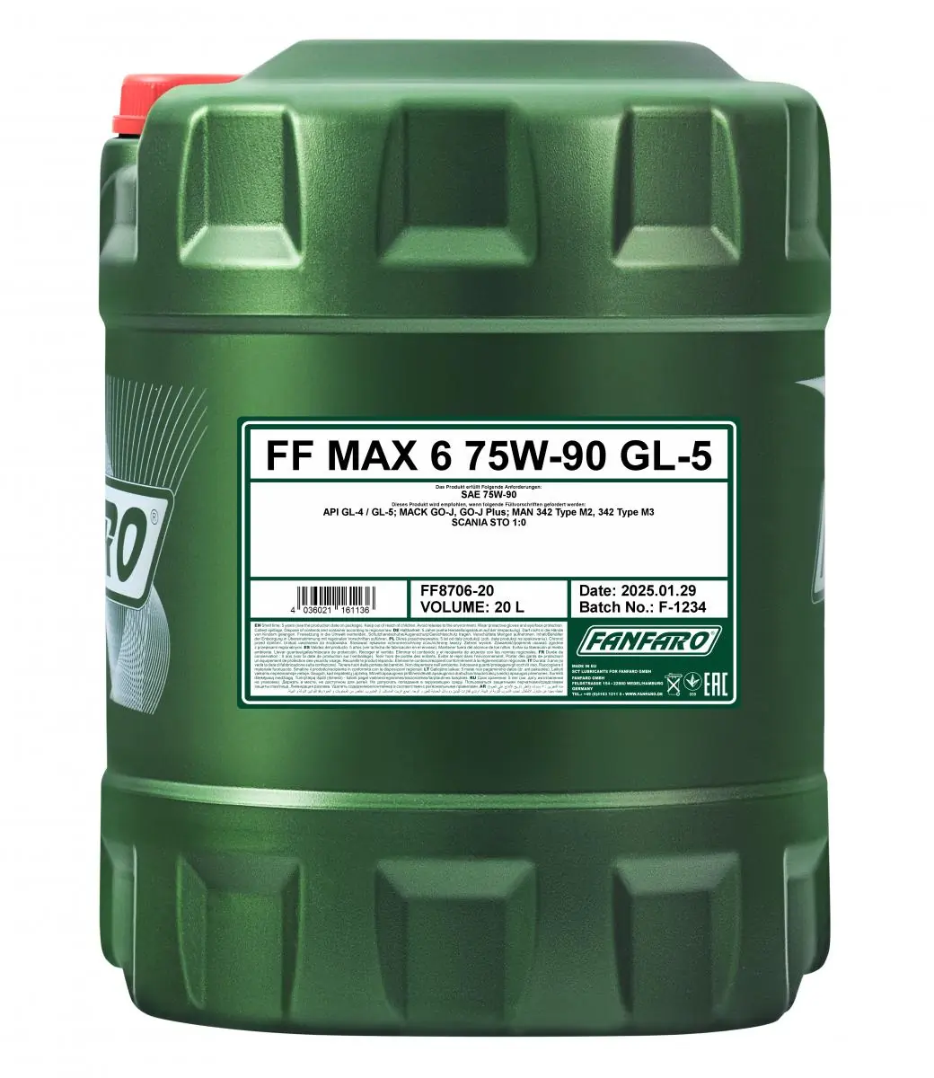 SCT - MANNOL FF8706-20