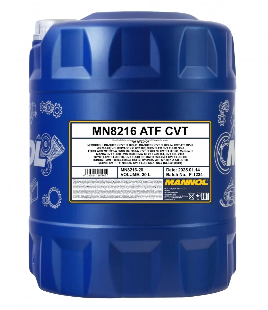 SCT - MANNOL MN8216-20