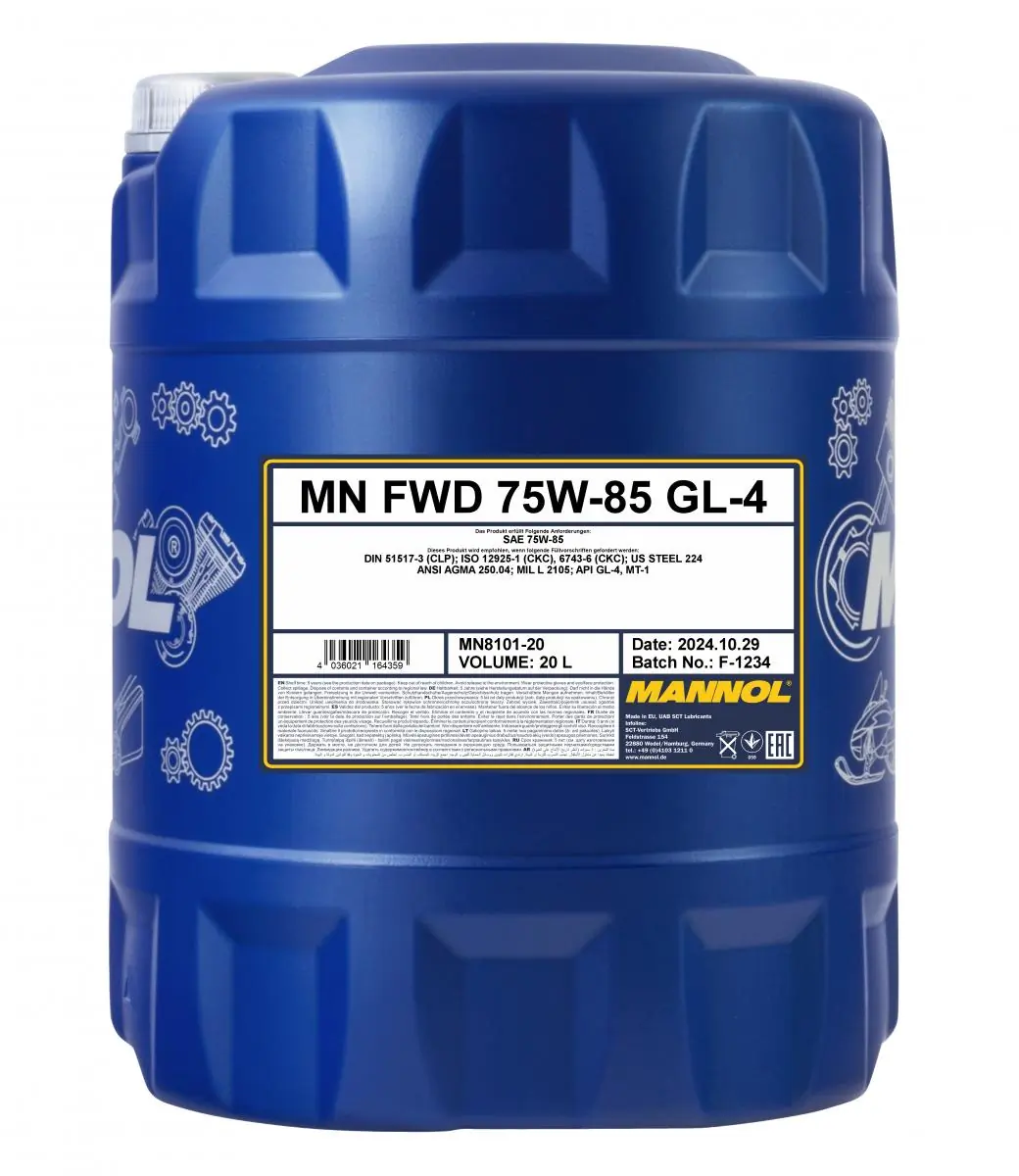 SCT - MANNOL MN8101-20
