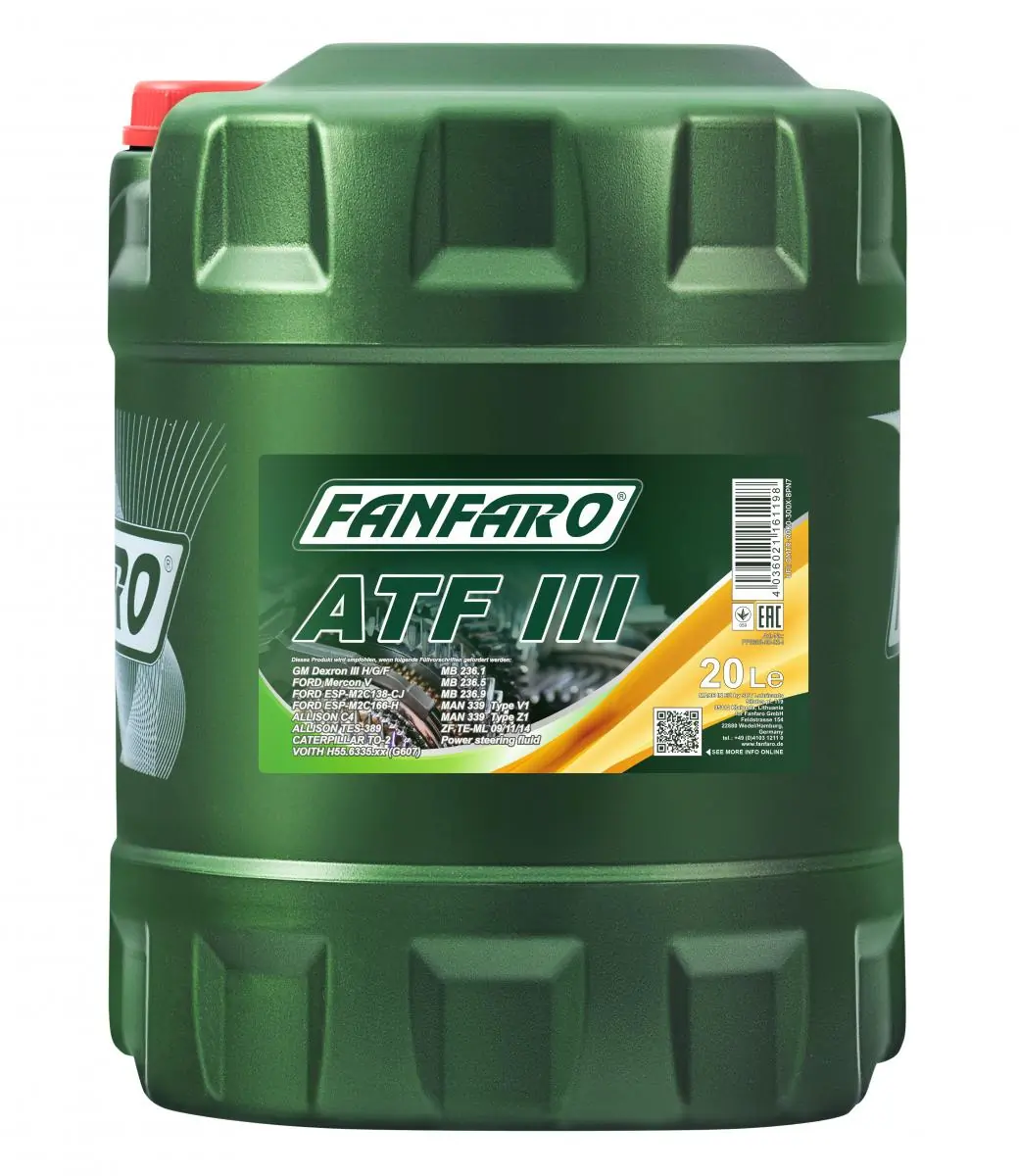 SCT - MANNOL FF8603-20