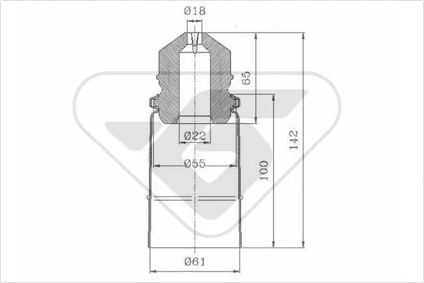 HUTCHINSON KP076