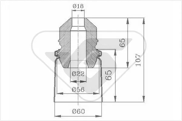 HUTCHINSON KP074