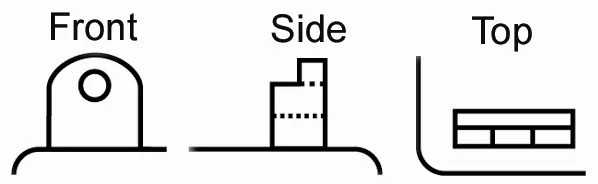 EXIDE 12N5,5A-3B