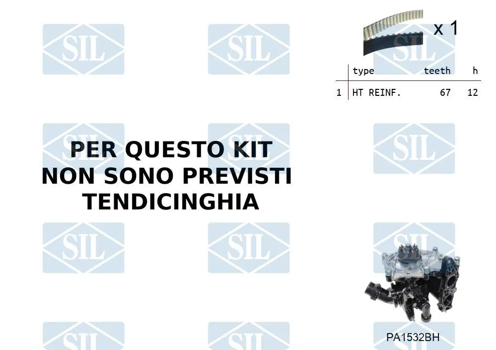 Saleri SIL K1PA1532BH