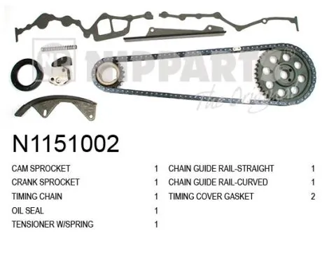 NIPPARTS N1151002