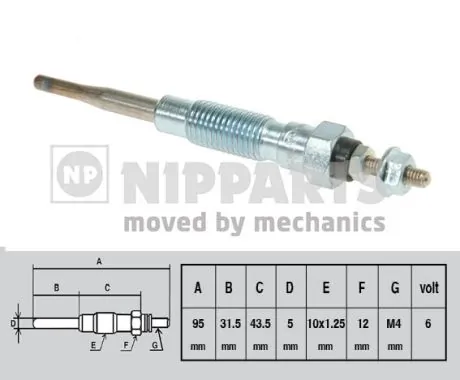 NIPPARTS J5712006