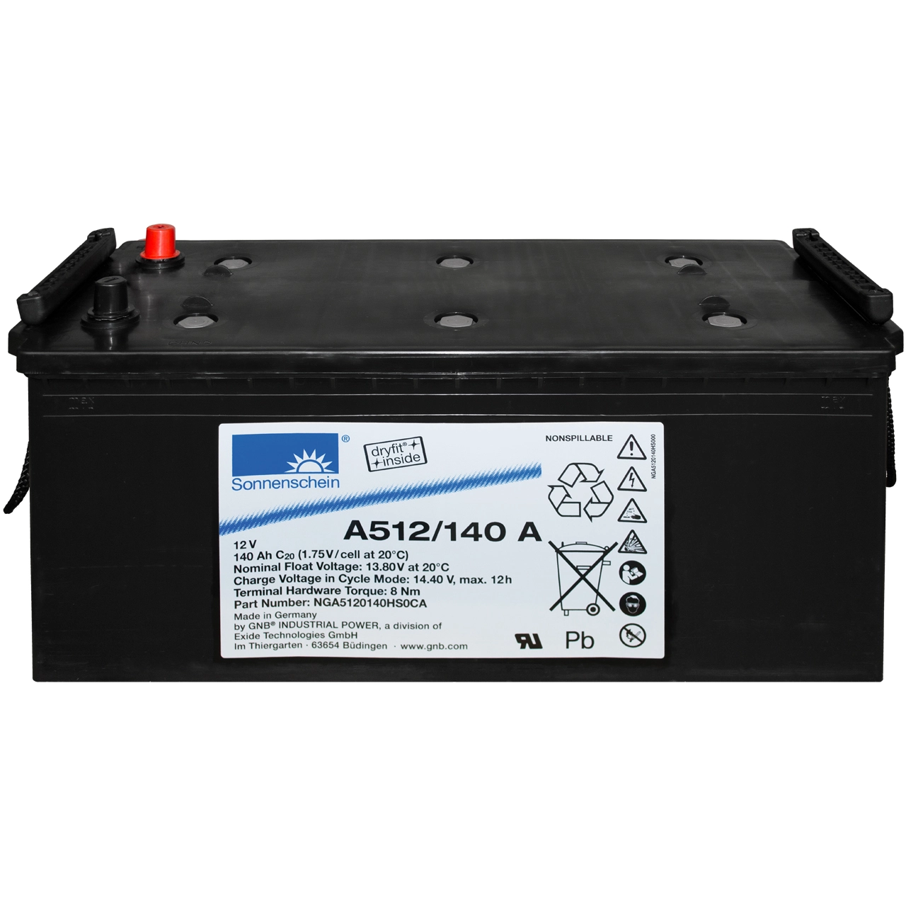 PANTHER-BATTERIEN A512-140A
