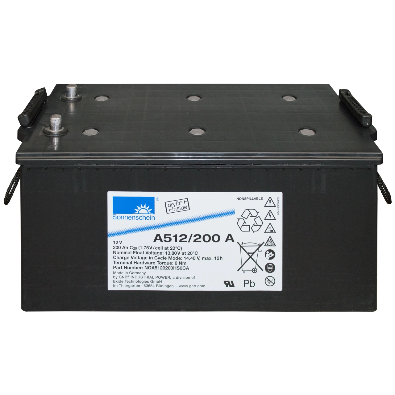 PANTHER-BATTERIEN A512-200A